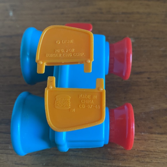 1996 Disney Toy Story Burger King Lenny google eyes walking binoculars toy - Picture 5 of 8